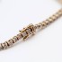 Pulsera riviere de oro con diamantes de segunda mano