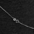 Collar de oro blanco con diamante de segunda mano