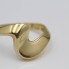 Anillo onda de oro de segunda mano