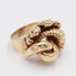 Anillo nudo de oro de segunda mano
