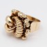 Anillo nudo de oro de segunda mano