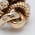 Anillo nudo de oro de segunda mano