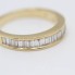 Aliança d'or amb diamants de segona mà