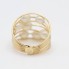 Anillo TOUS de oro con perlas de segunda mano