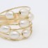 Anillo TOUS de oro con perlas de segunda mano