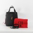 Bolso de mano Carolina Herrera Matryoshka Locked XS negro