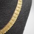 Collar articulado texturizado de oro de segunda mano