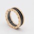Anillo BVLGARI B.ZERO de oro y cerámica de segunda mano