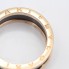 Anillo BVLGARI B.ZERO de oro y cerámica de segunda mano