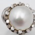 Pendientes estilo vintage de oro con perlas de segunda mano