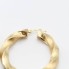 Aros rizados estilo versace de oro de segunda mano