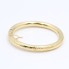 Brazalete rígido labrado de oro de segunda mano