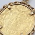 Colgante moneda de oro de segunda mano