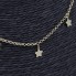 Collar estrellitas de oro de segunda mano
