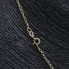 Collar estrellitas de oro de segunda mano
