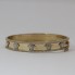 Brazalete estilo versace de oro con circonitas segunda mano