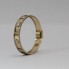 Brazalete estilo versace de oro con circonitas segunda mano