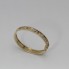 Brazalete estilo versace de oro con circonitas segunda mano
