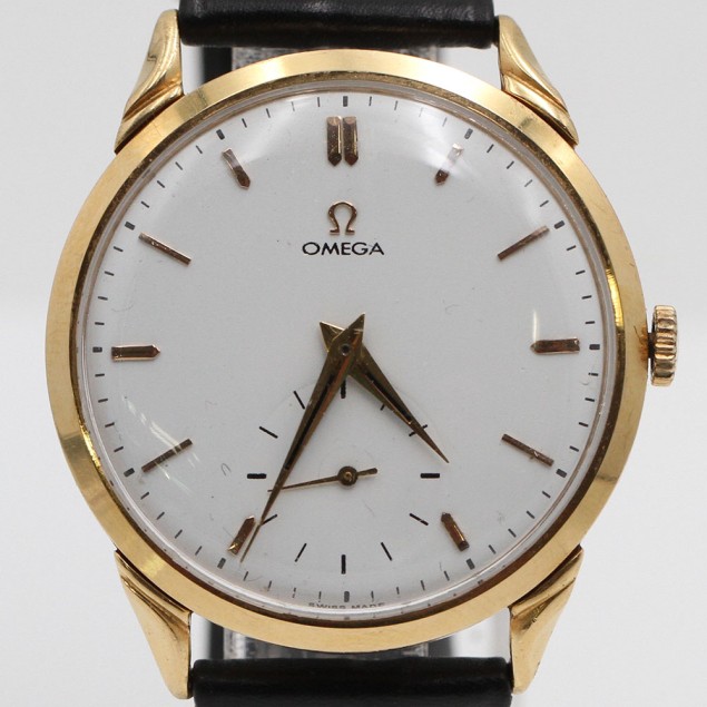 Reloj OMEGA de oro de segunda mano