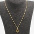 Cadena singapur con colgante estrella de David de oro