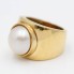 Anillo TOUS de oro con perla de segunda mano