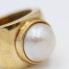 Anillo TOUS de oro con perla de segunda mano