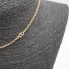 Collar manos de oro con circonitas para niña de segunda mano