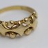 Anillo de oro de segunda mano