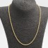 Cordón macizo de oro de segunda mano