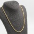 Cordón macizo de oro de segunda mano