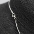 Collar de oro blanco con diamantes de segunda mano