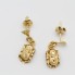 Pendientes escarabajos de oro de segunda mano