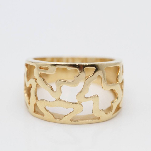 Anillo TOUS KAOS de oro de segunda mano