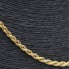 Cordón hueco de oro de segunda mano
