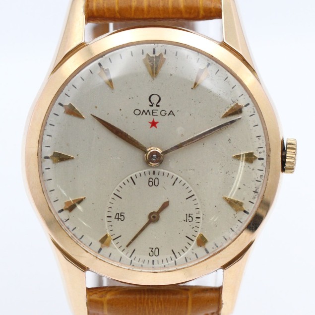 Reloj de oro con maquinaria OMEGA de...