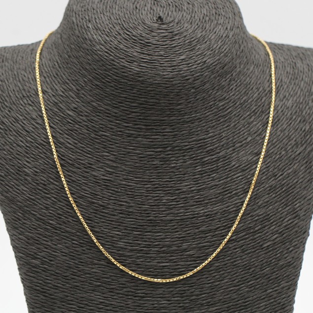 Cadena veneciana maciza de...