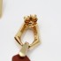 Pendientes TOUS de oro y jaspe de segunda mano