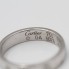 Alianza LOGO DE CARTIER de oro blanco de segunda mano