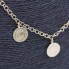 Collar húngaro monedas semi hueco de oro de segunda mano
