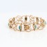 Pulsera nudos de oro con turquesas de segunda mano