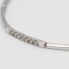 Pulsera de oro blanco con circonitas de segunda mano