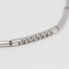 Pulsera de oro blanco con circonitas de segunda mano