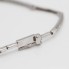 Pulsera de oro blanco con circonitas de segunda mano