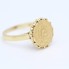 Anillo moneda de oro de segunda mano