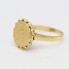 Anillo moneda de oro de segunda mano