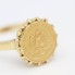 Anillo moneda de oro de segunda mano