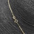 Cadena con colgante caballo de oro de segunda mano
