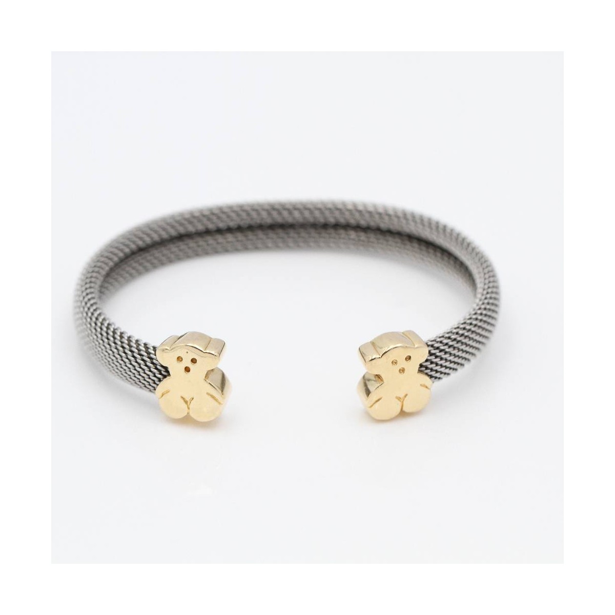 Pulsera mesh sales oro tous
