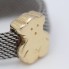 Anillo TOUS MESH de acero y oro de segunda mano