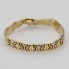 Pulsera estilo bvlgari de oro tricolor de segunda mano